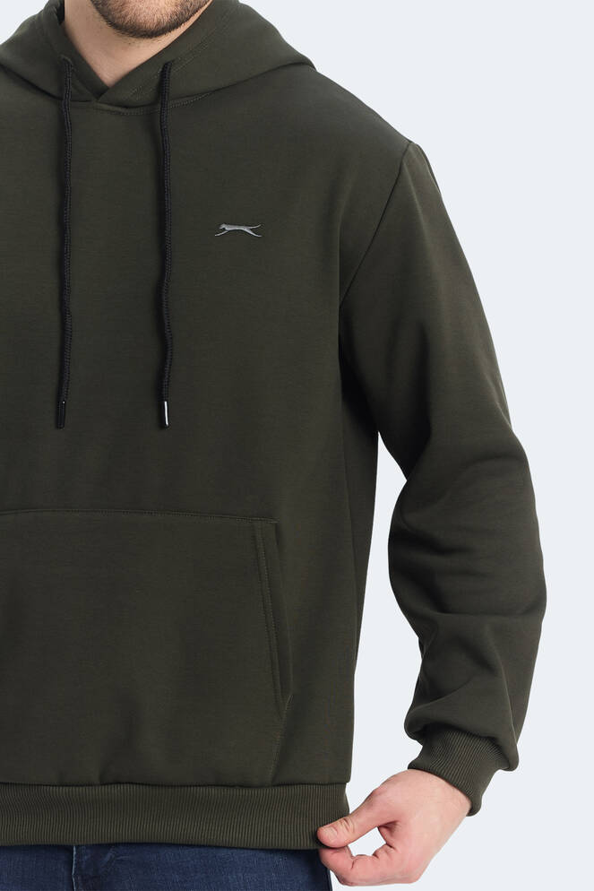 Slazenger KICKSON Erkek Sweatshirt Haki