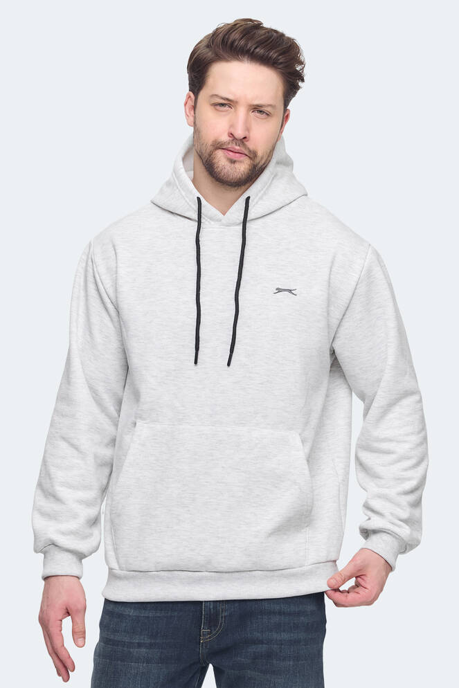 Slazenger KICKSON Erkek Sweatshirt Koyu Gri