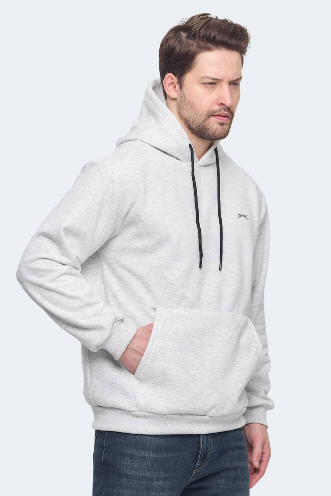 Slazenger KICKSON Erkek Sweatshirt Koyu Gri