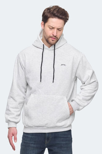 Slazenger KICKSON Erkek Sweatshirt Koyu Gri - Thumbnail