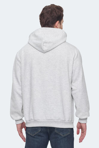 Slazenger KICKSON Erkek Sweatshirt Koyu Gri - Thumbnail