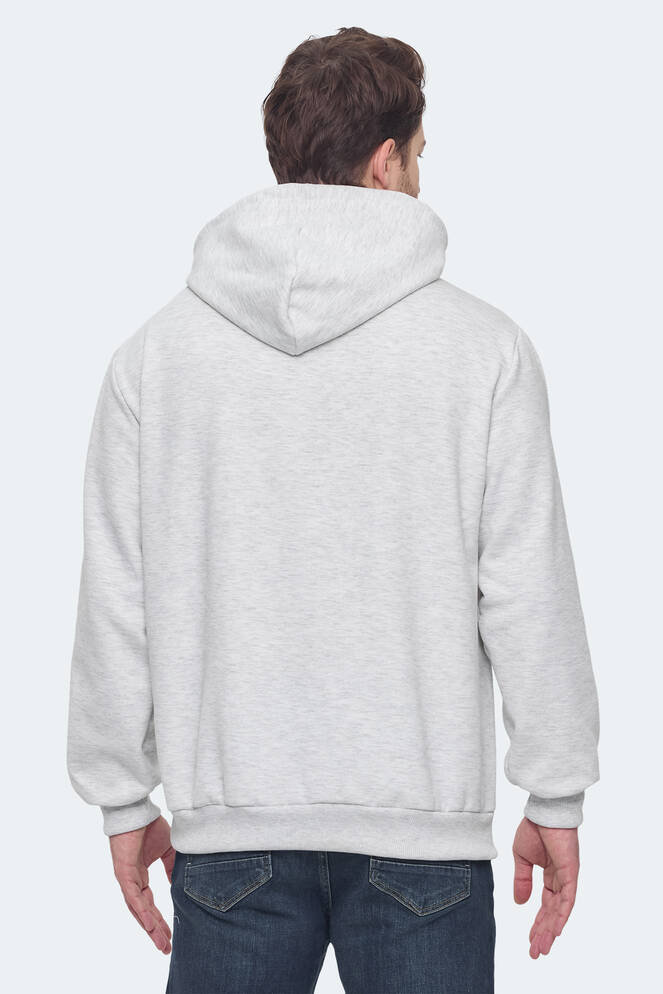 Slazenger KICKSON Erkek Sweatshirt Koyu Gri