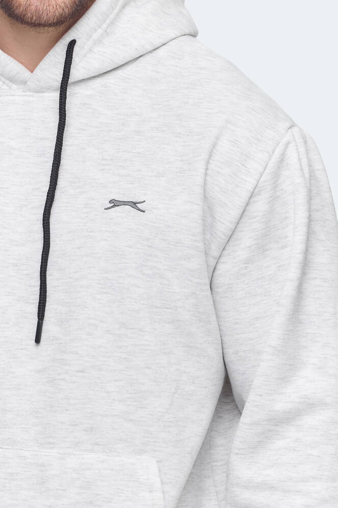Slazenger KICKSON Erkek Sweatshirt Koyu Gri