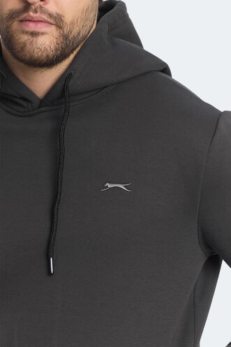 Slazenger KICKSON Men's Sweatshirt Anthracite - Thumbnail