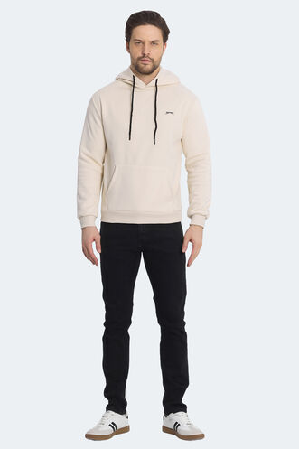Slazenger KICKSON Men's Sweatshirt Brown - Thumbnail