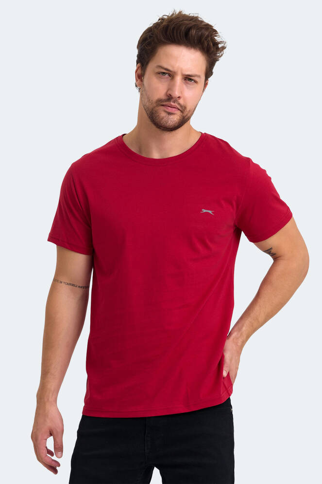 Slazenger KIELD Erkek T-Shirt Bordo