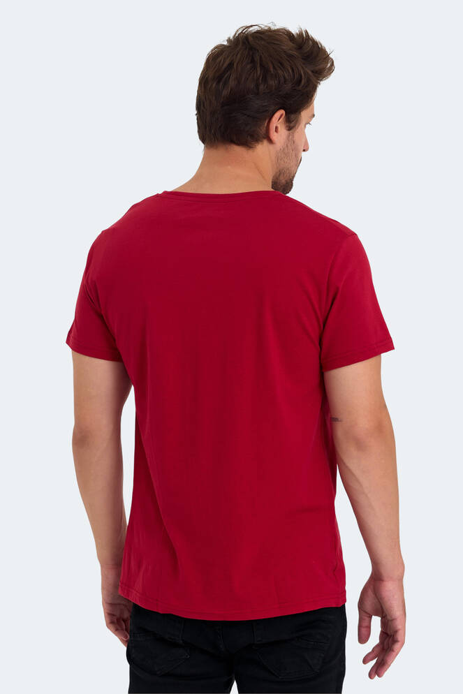 Slazenger KIELD Erkek T-Shirt Bordo