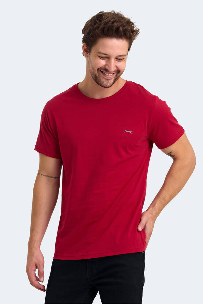 Slazenger KIELD Erkek T-Shirt Bordo