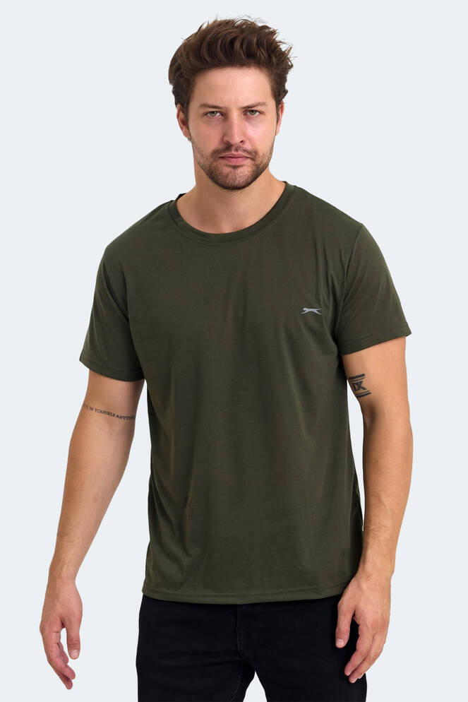 Slazenger KIELD Erkek T-Shirt Haki