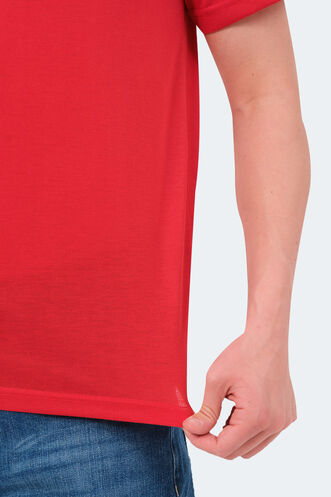 Slazenger KIELD Erkek T-Shirt Kırmızı - Thumbnail