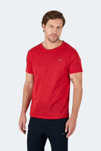 Slazenger KIELD Erkek T-Shirt Kırmızı - Thumbnail