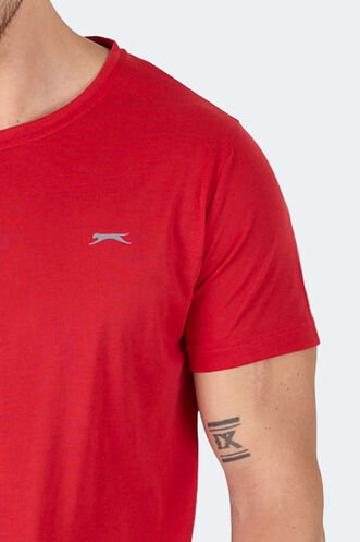 Slazenger KIELD Erkek T-Shirt Kırmızı - Thumbnail