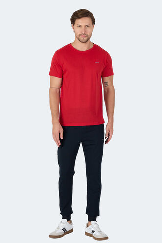 Slazenger KIELD Erkek T-Shirt Kırmızı - Thumbnail