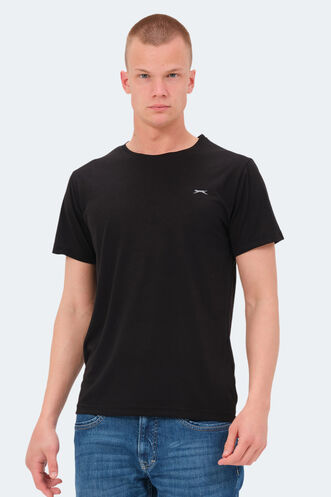 Slazenger KIELD Men's T-Shirt Black - Thumbnail
