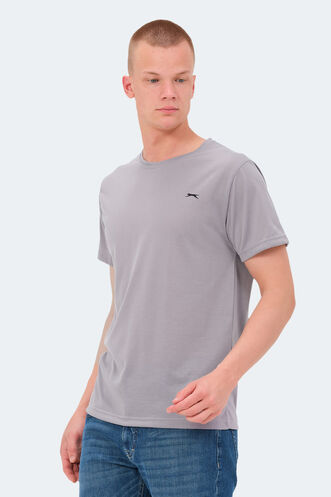 Slazenger KIELD Men's T-Shirt Gray - Thumbnail