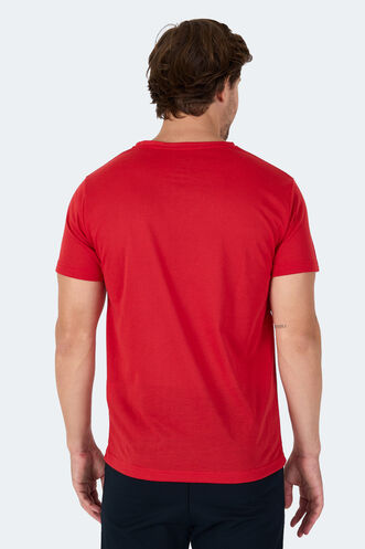 Slazenger KIELD Men's T-Shirt Red - Thumbnail