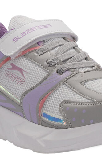 Slazenger KIKI Girls' Sneaker White - Lilac - Thumbnail