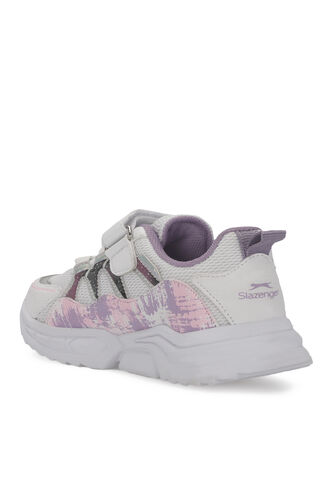 Slazenger KIKI Girls' Sneaker White - Lilac - Thumbnail