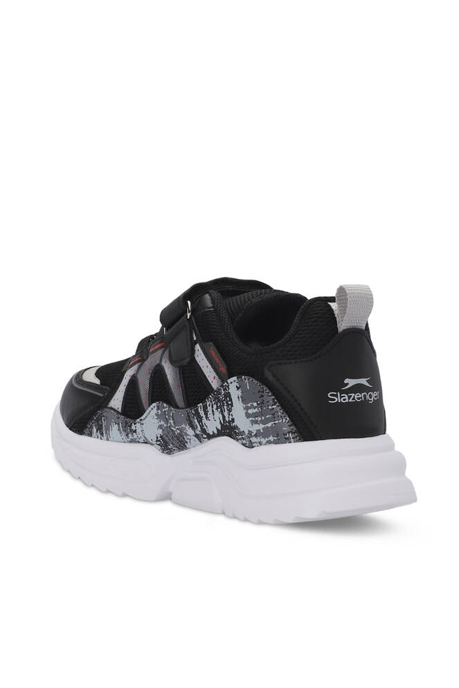 Slazenger KIKI Unisex Çocuk Sneaker Ayakkabı Siyah - Kırmızı