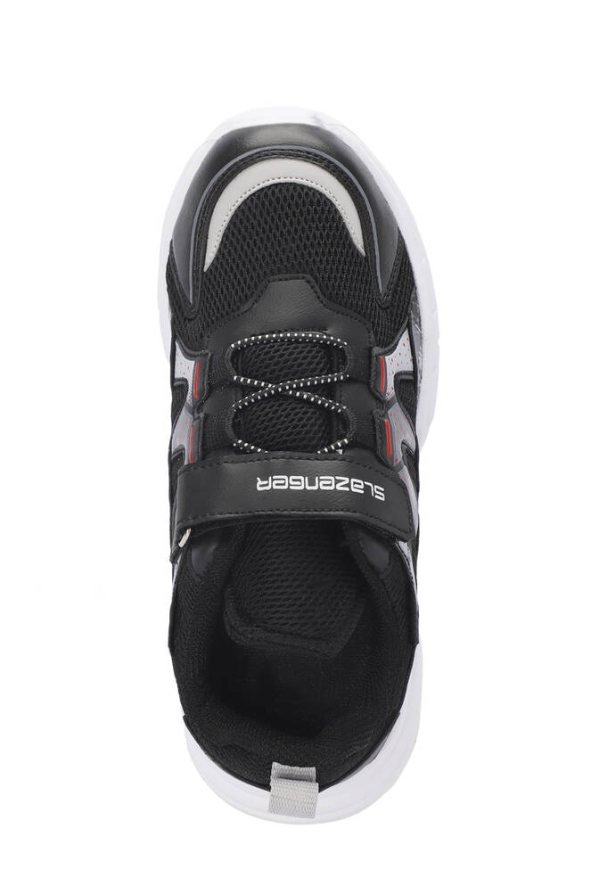 Slazenger KIKI Unisex Çocuk Sneaker Ayakkabı Siyah - Kırmızı