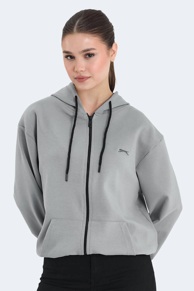 Slazenger KIMBERLEY Kadın Sweatshirt Gri