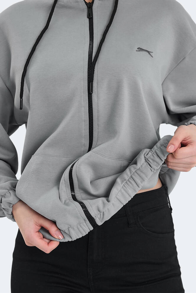 Slazenger KIMBERLEY Kadın Sweatshirt Gri