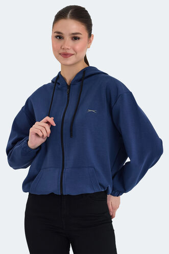 Slazenger - Slazenger KIMBERLEY Kadın Sweatshirt Indigo