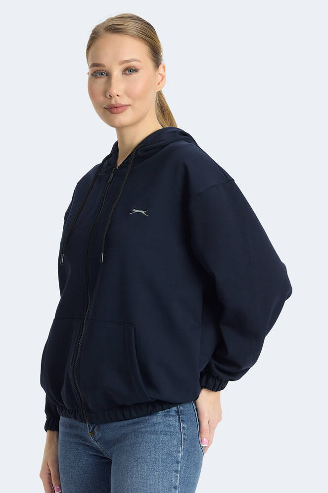 Slazenger KIMBERLEY Kadın Sweatshirt Lacivert