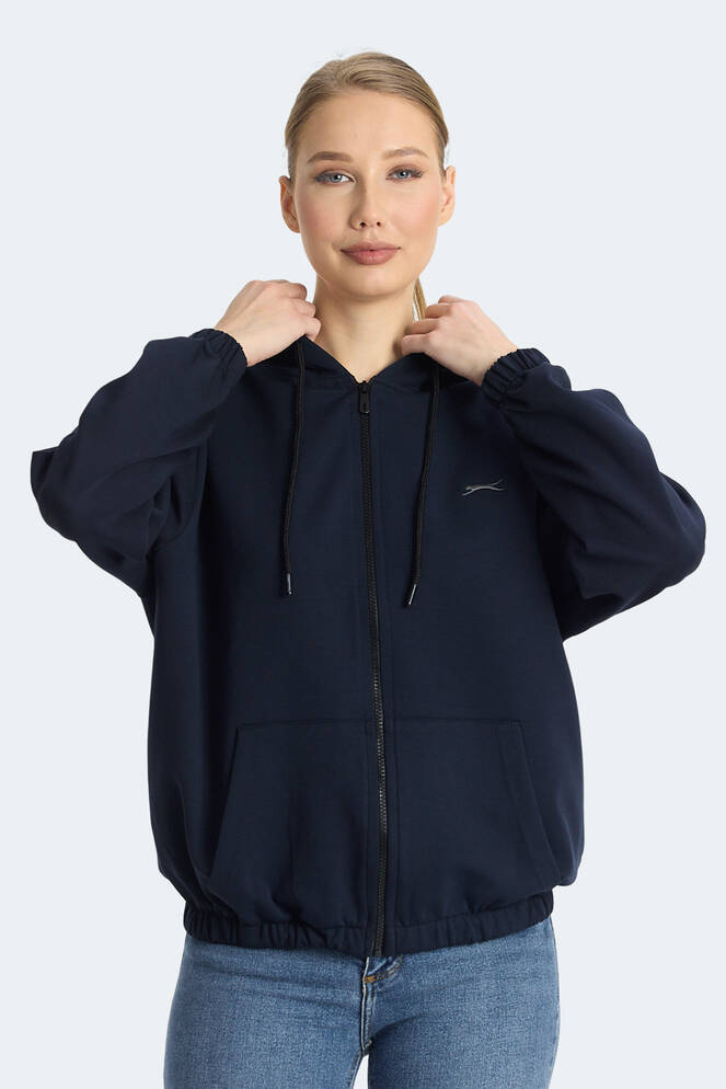 Slazenger KIMBERLEY Kadın Sweatshirt Lacivert