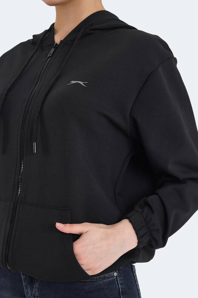 Slazenger KIMBERLEY Kadın Sweatshirt Siyah