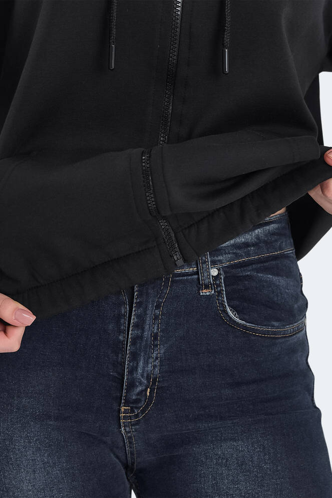 Slazenger KIMBERLEY Kadın Sweatshirt Siyah