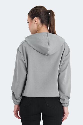 Slazenger KIMBERLEY Women's Sweatshirt Grey - Thumbnail