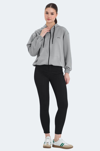Slazenger KIMBERLEY Women's Sweatshirt Grey - Thumbnail