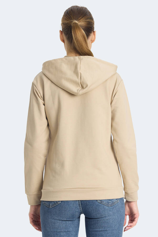 Slazenger KINET Kadın Sweatshirt Bej