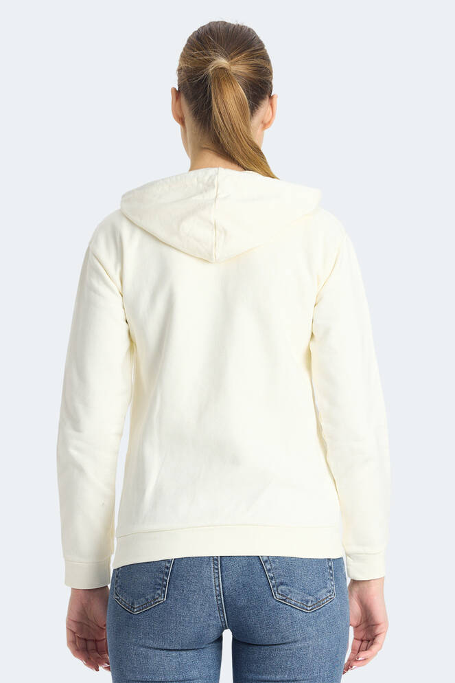 Slazenger KINET Kadın Sweatshirt Ekru