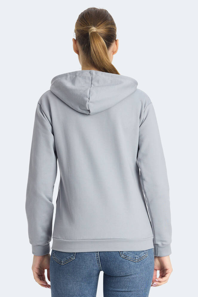 Slazenger KINET Kadın Sweatshirt Gri