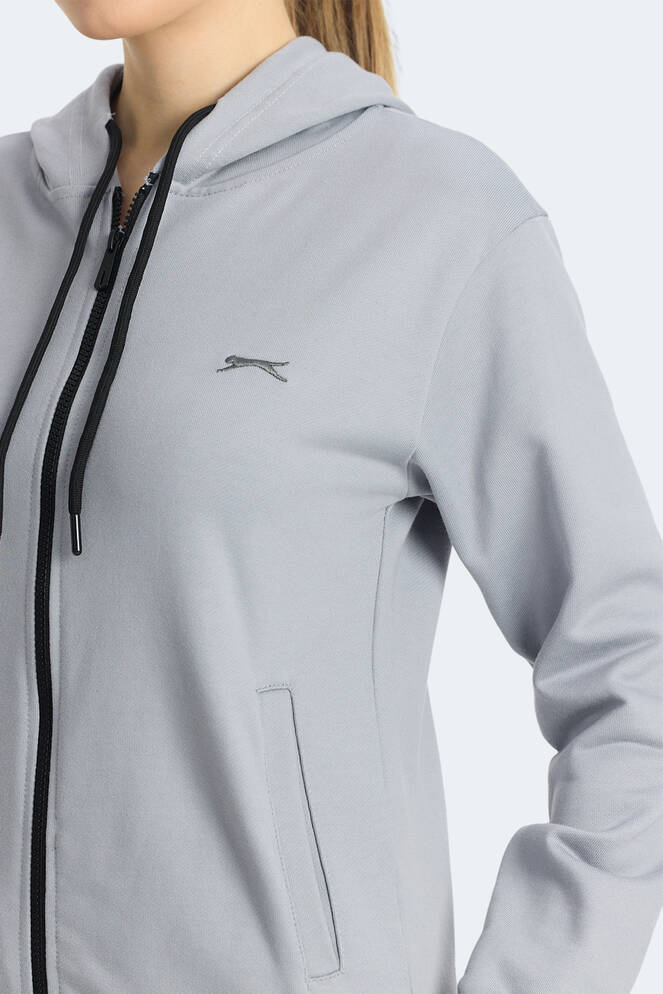 Slazenger KINET Kadın Sweatshirt Gri