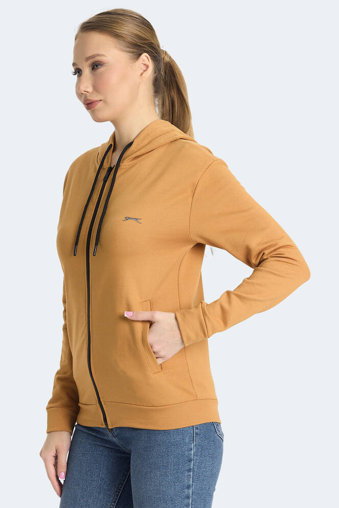 Slazenger KINET Kadın Sweatshirt Kiremit
