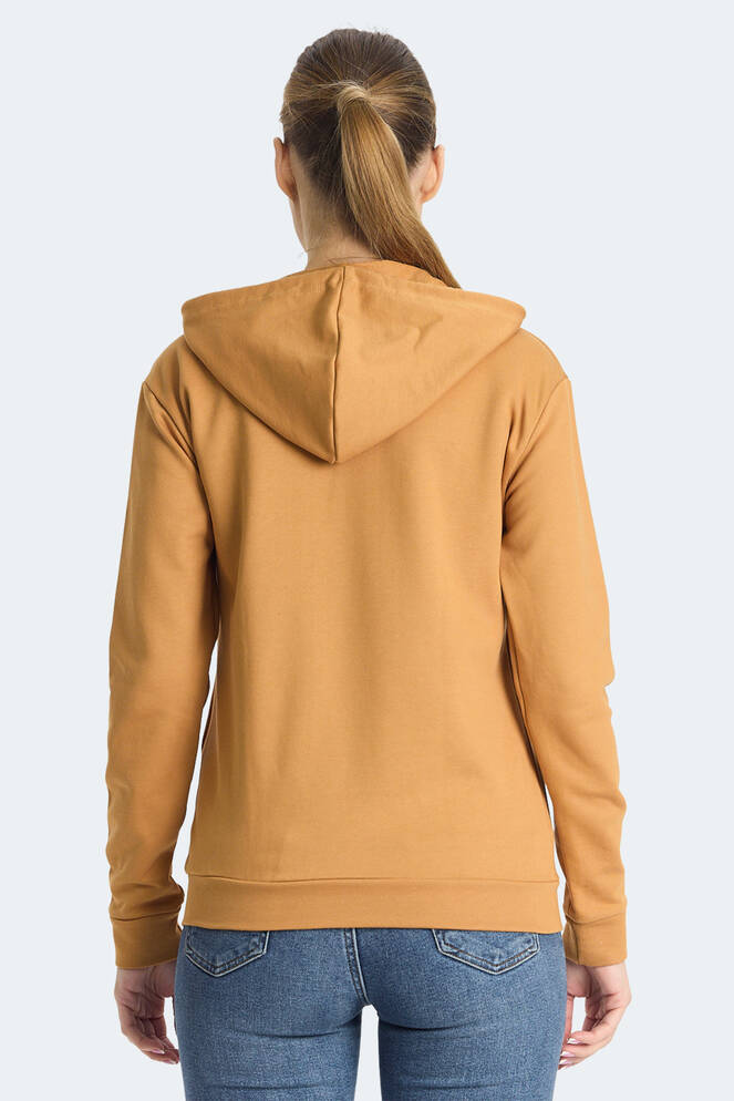 Slazenger KINET Kadın Sweatshirt Kiremit