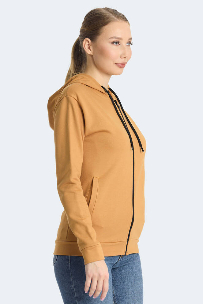 Slazenger KINET Kadın Sweatshirt Kiremit