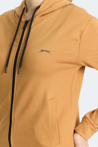 Slazenger KINET Women's Sweatshirt Brick Red - Thumbnail