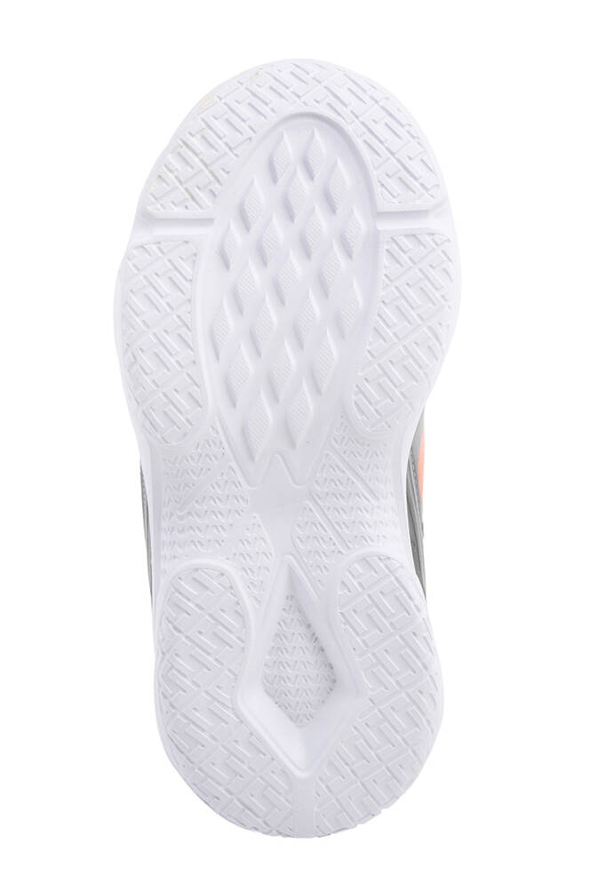 Slazenger KING Sneaker Erkek Çocuk Ayakkabı Koyu Gri - Turuncu