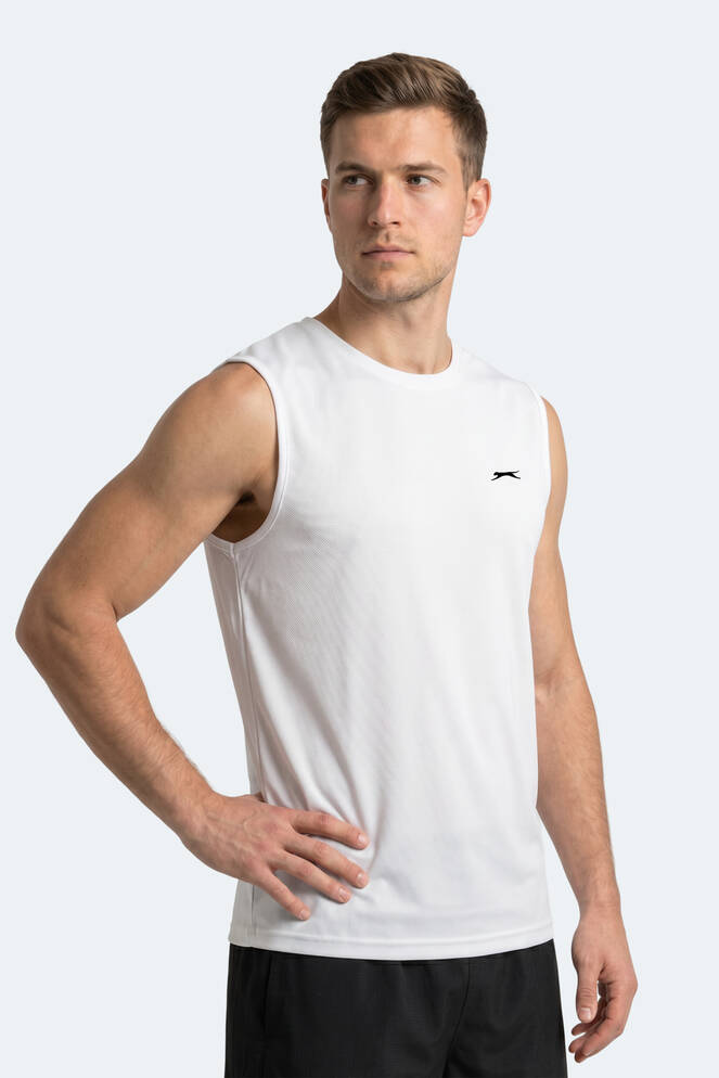 Slazenger KINGSHILL Erkek Beyaz Tişört