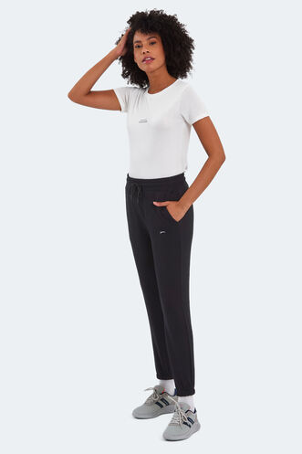Slazenger KINO Women's Sweatpants Black - Thumbnail
