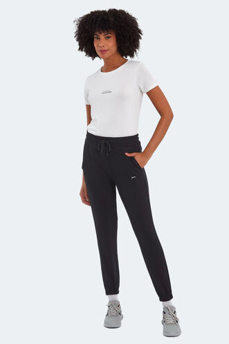 Slazenger KINO Women's Sweatpants Black - Thumbnail
