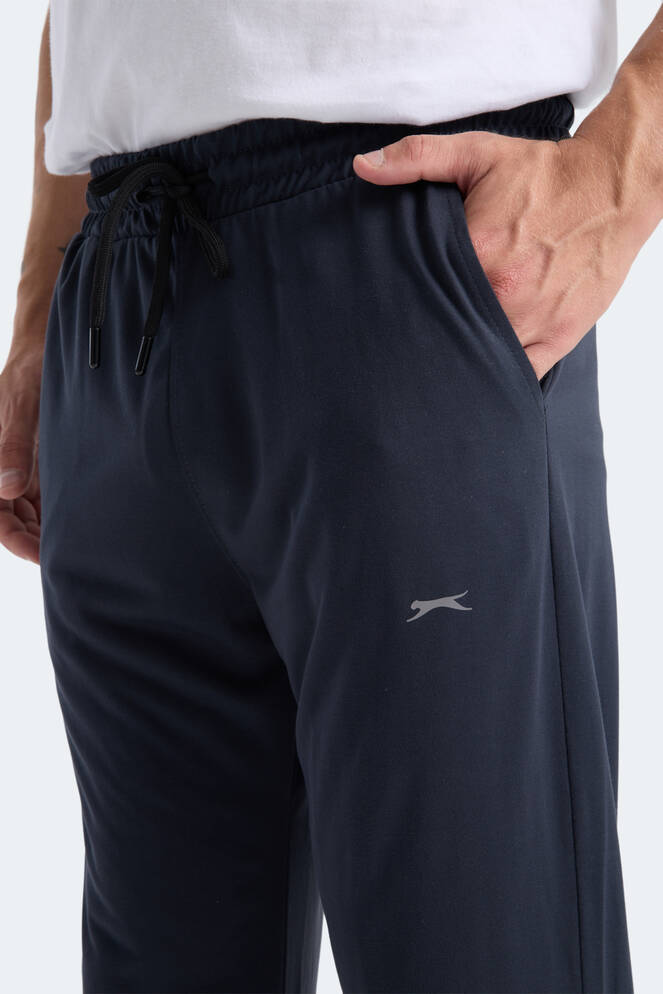 Slazenger KINSPORT IN Erkek Cepli Koyu Gri Eşofman Altı