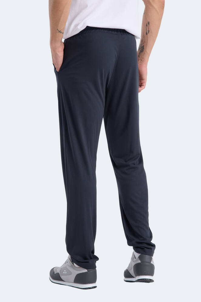 Slazenger KINSPORT IN Erkek Cepli Koyu Gri Eşofman Altı