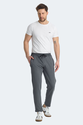 Slazenger KIRABO Men's Tracksuit Bottom Dark Grey - Thumbnail