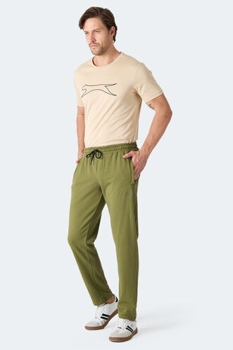 Slazenger KIRABO Men's Tracksuit Bottom Khaki - Thumbnail