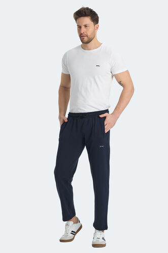 Slazenger KIRABO Men's Tracksuit Bottom Navy - Thumbnail